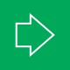 894460 - Green right indicator decal suit 444 series switch. (1pc)